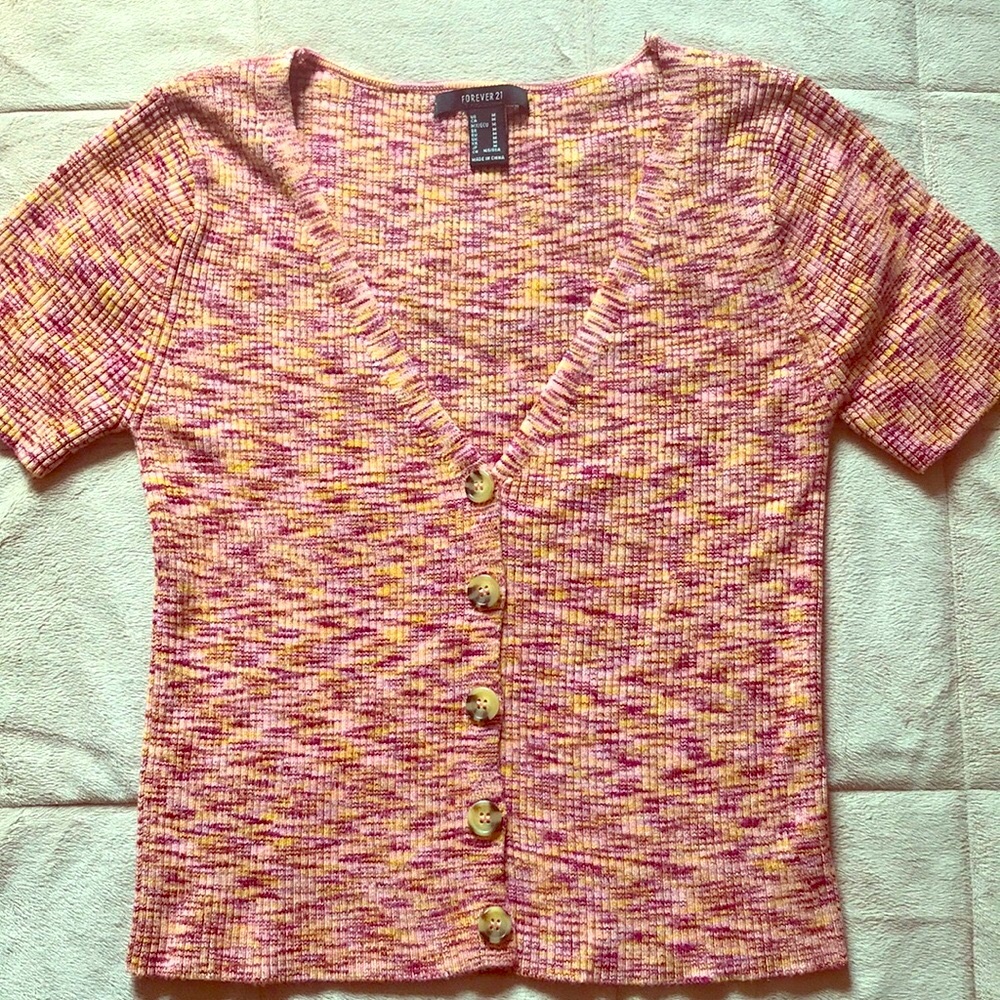 Button Down Colorful Shirt